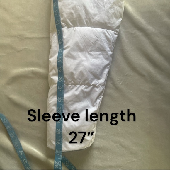 Columbia Women's Sportswear Co Quilted Jacket with Fur Trim Hood XL White - Picture 15 of 16